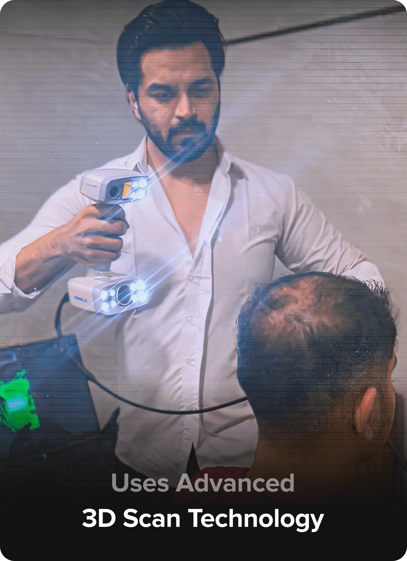 American Hairline using advanced 3D scan technology