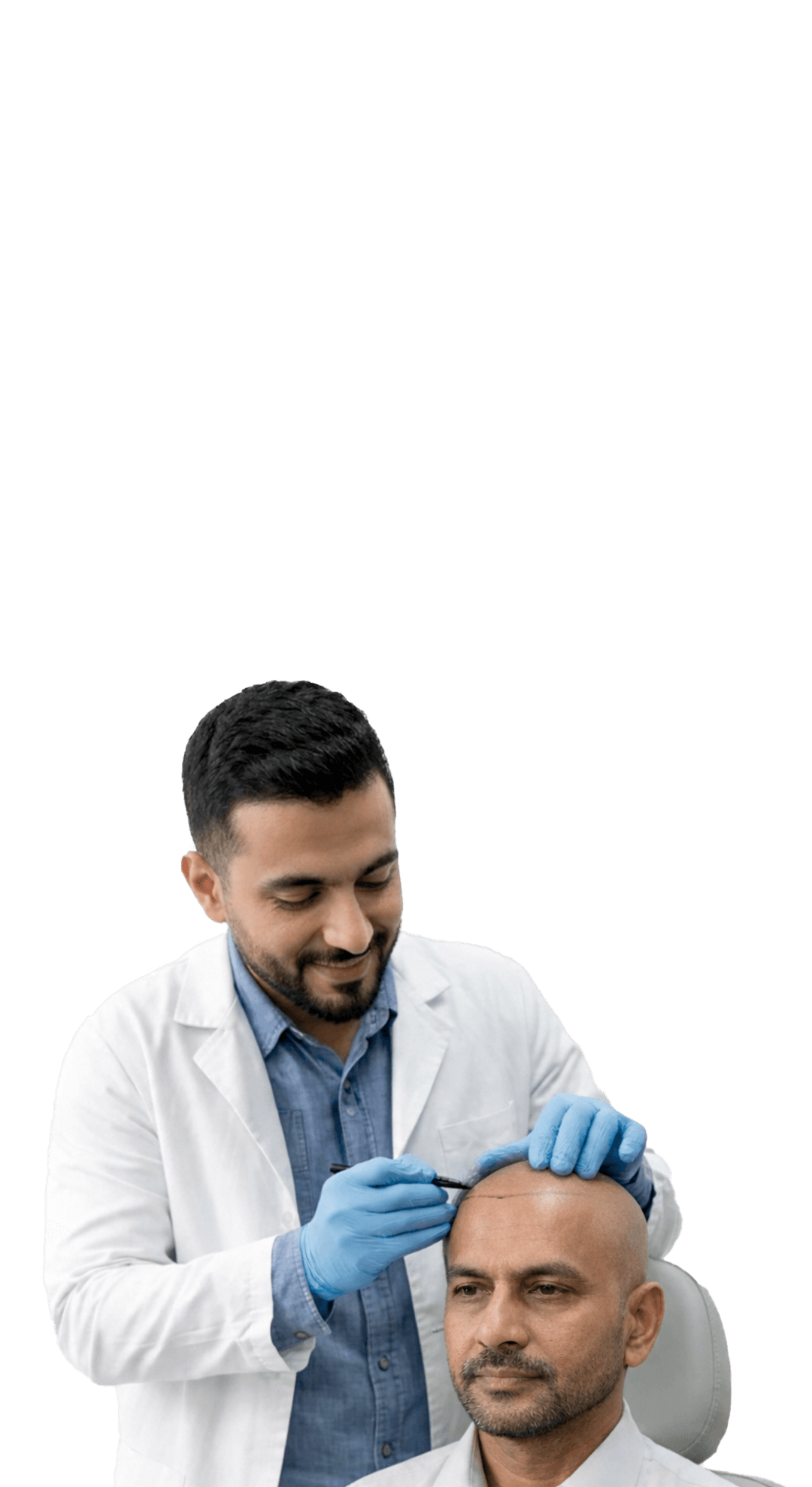 Hairline Design & Consultation — SMP step 1 process (desktop)