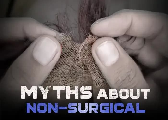 Myths About Non- Surgical Hair Replacement