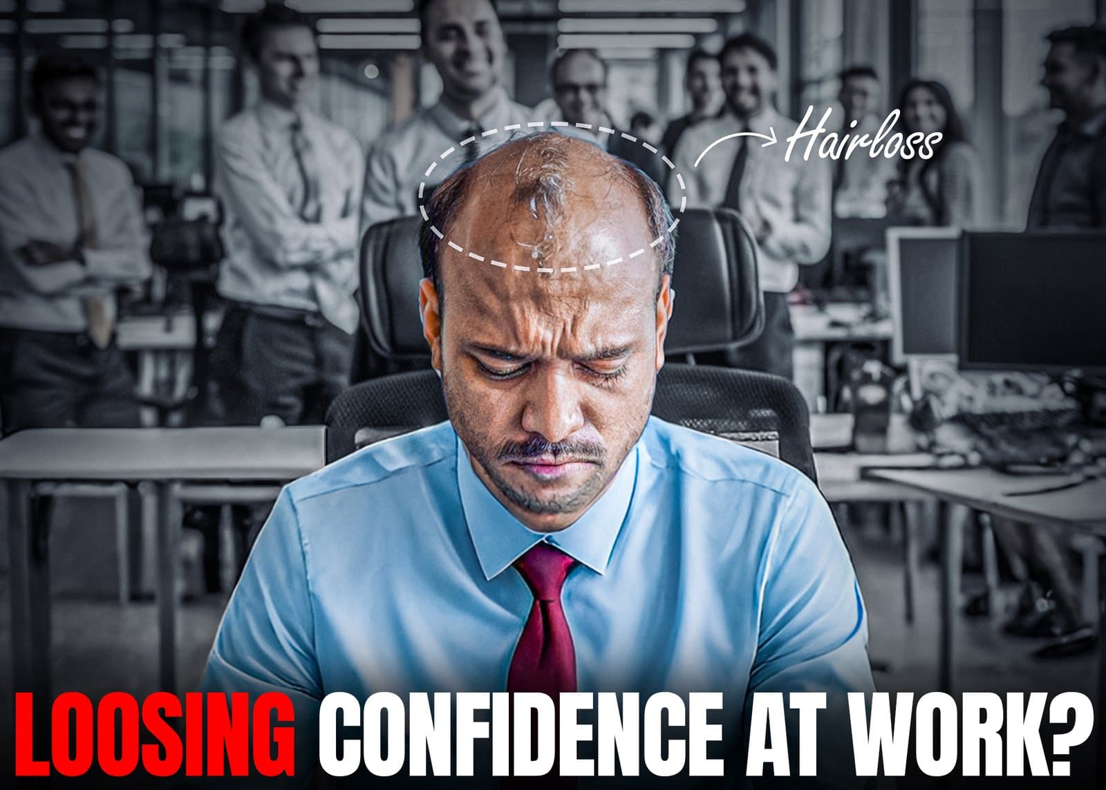 The Silent Career Killer: How Hair Loss Affects Workplace Confidence
