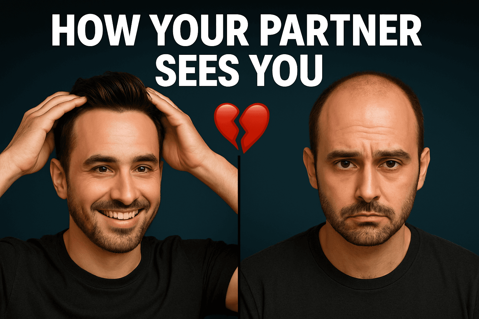Shocking Ways Hair Loss Changes How Your Partner Sees You