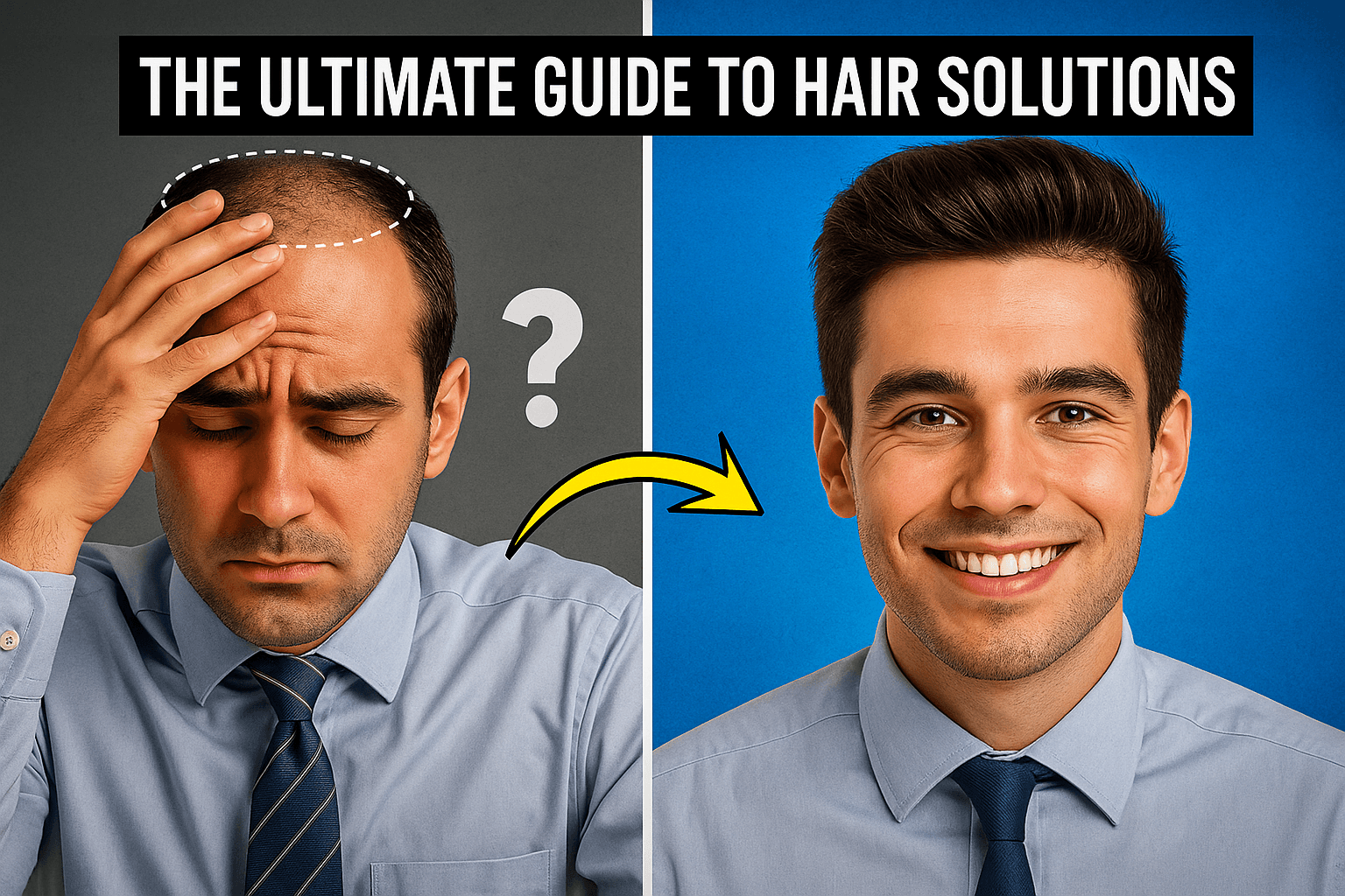 The Ultimate Guide to Non-Surgical Hair Solutions for Young Men