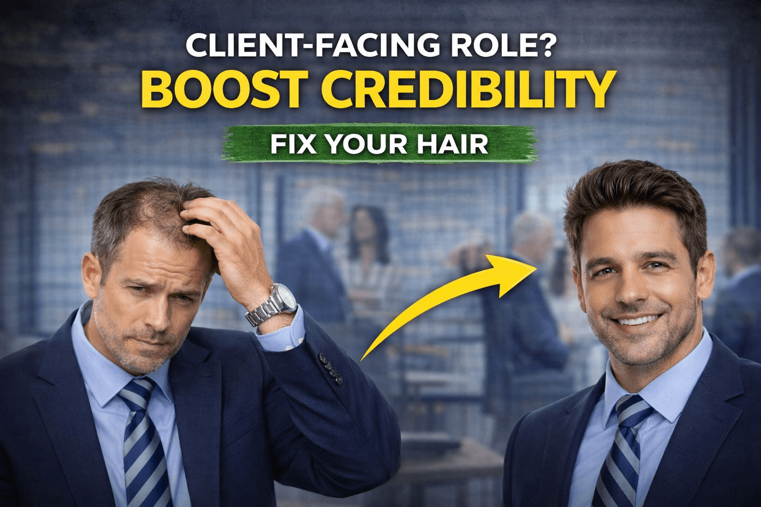 Client-Facing Role? This Hair Hack Boosts Visual Credibility