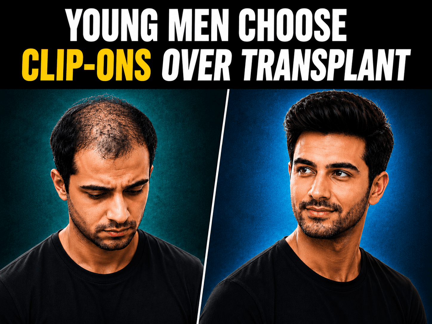 The Real Reason Young Men Prefer Clip-On Hair Systems Over Transplants
