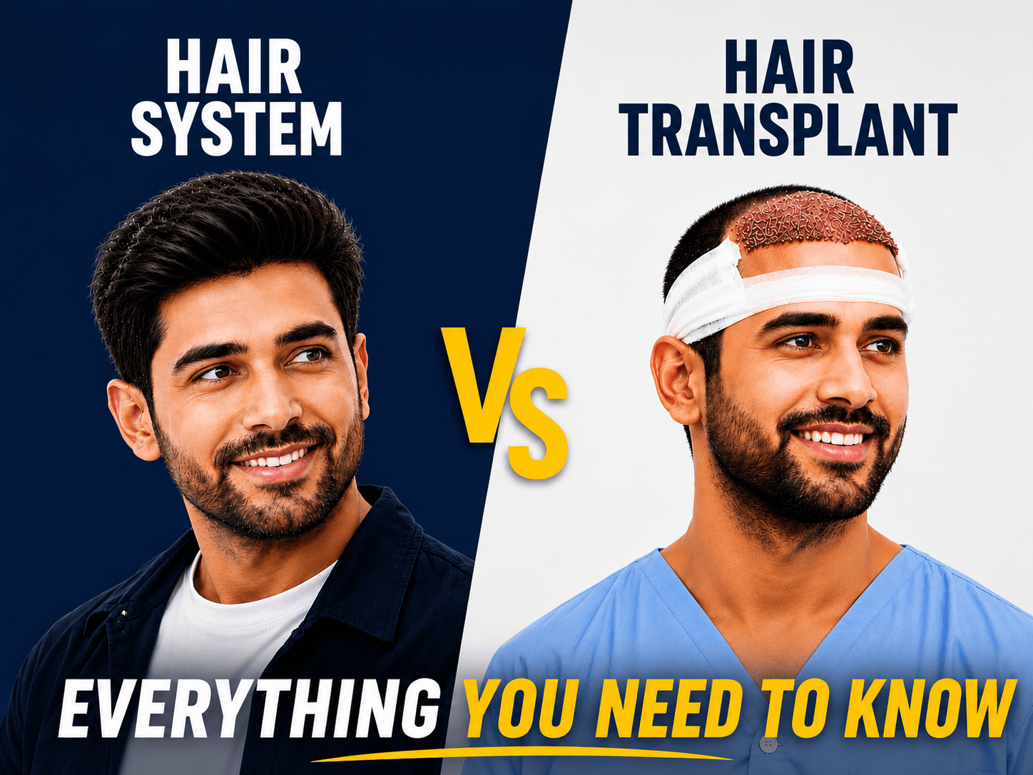 Non-Surgical Systems vs Hair Transplants: What Works for Busy Men?