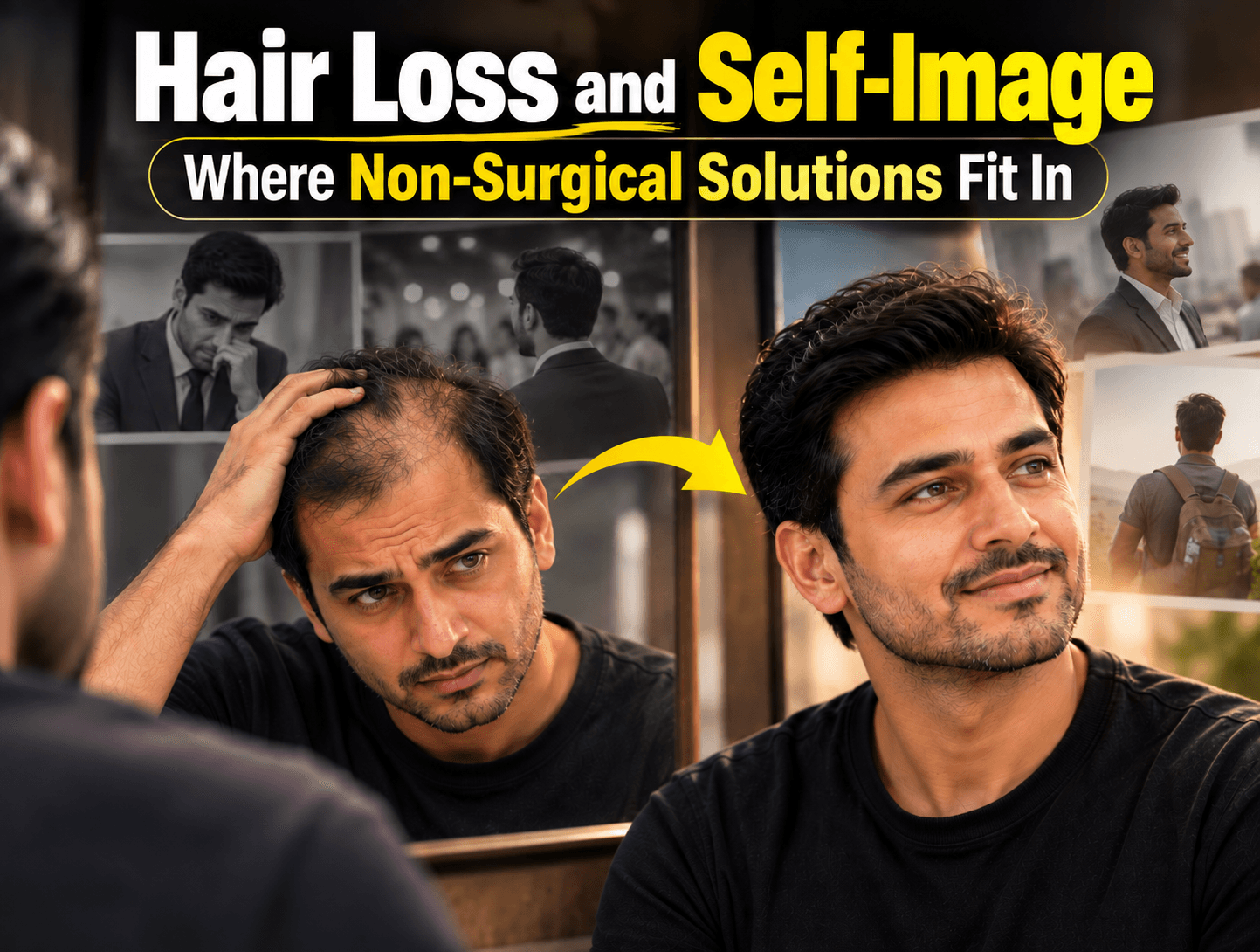 Hair Loss and Self-Image: Where Non-Surgical Solutions Fit In