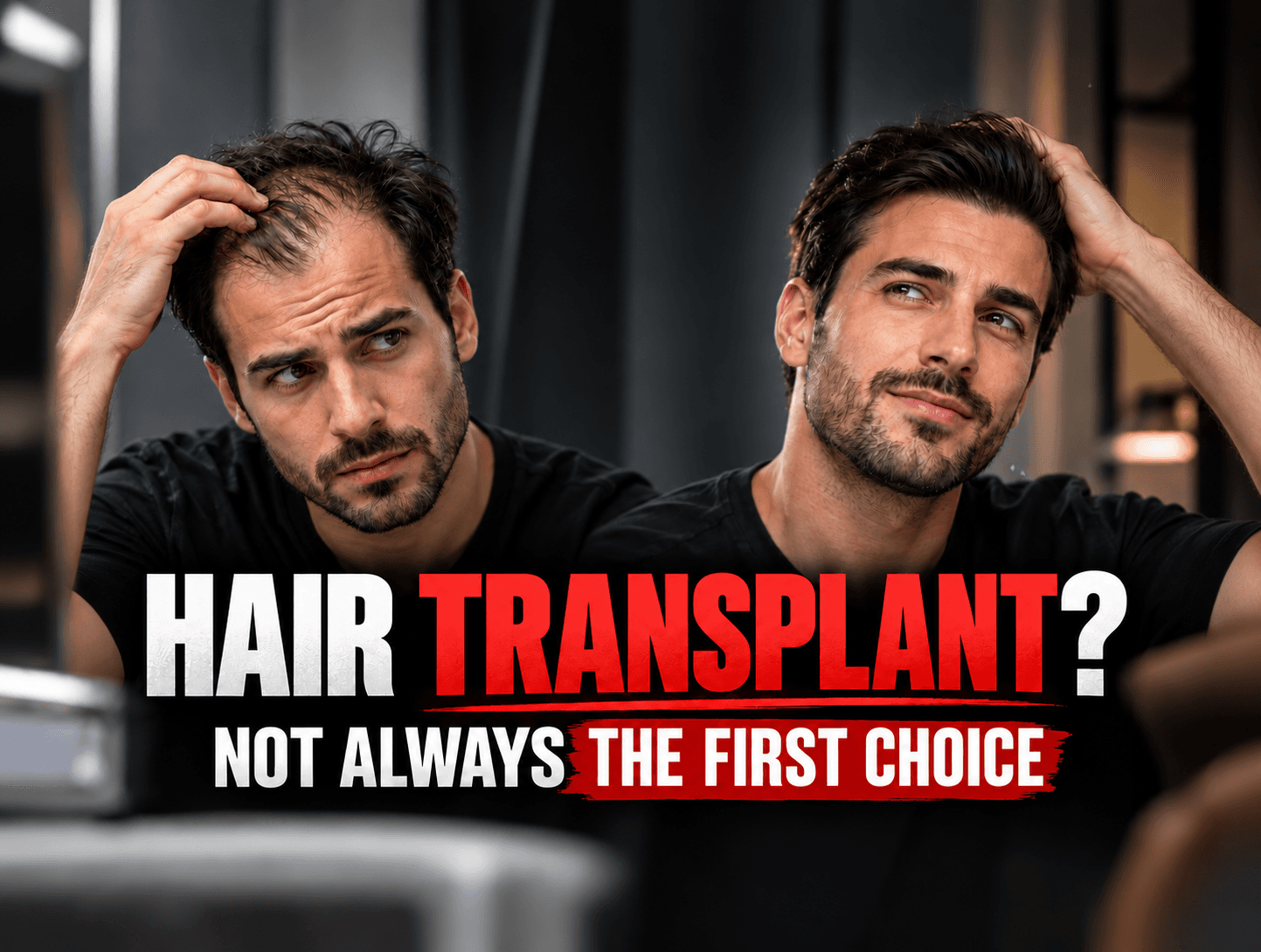 Why Hair Transplants Are Not the First Choice for Every Man
