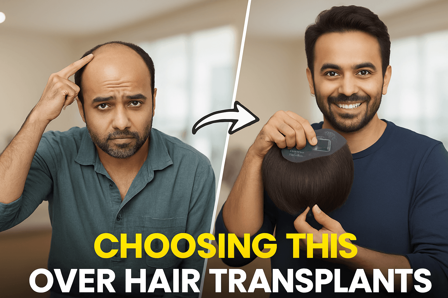 Bald Spot Horror: Why Grooms Are Choosing This Over Hair Transplants