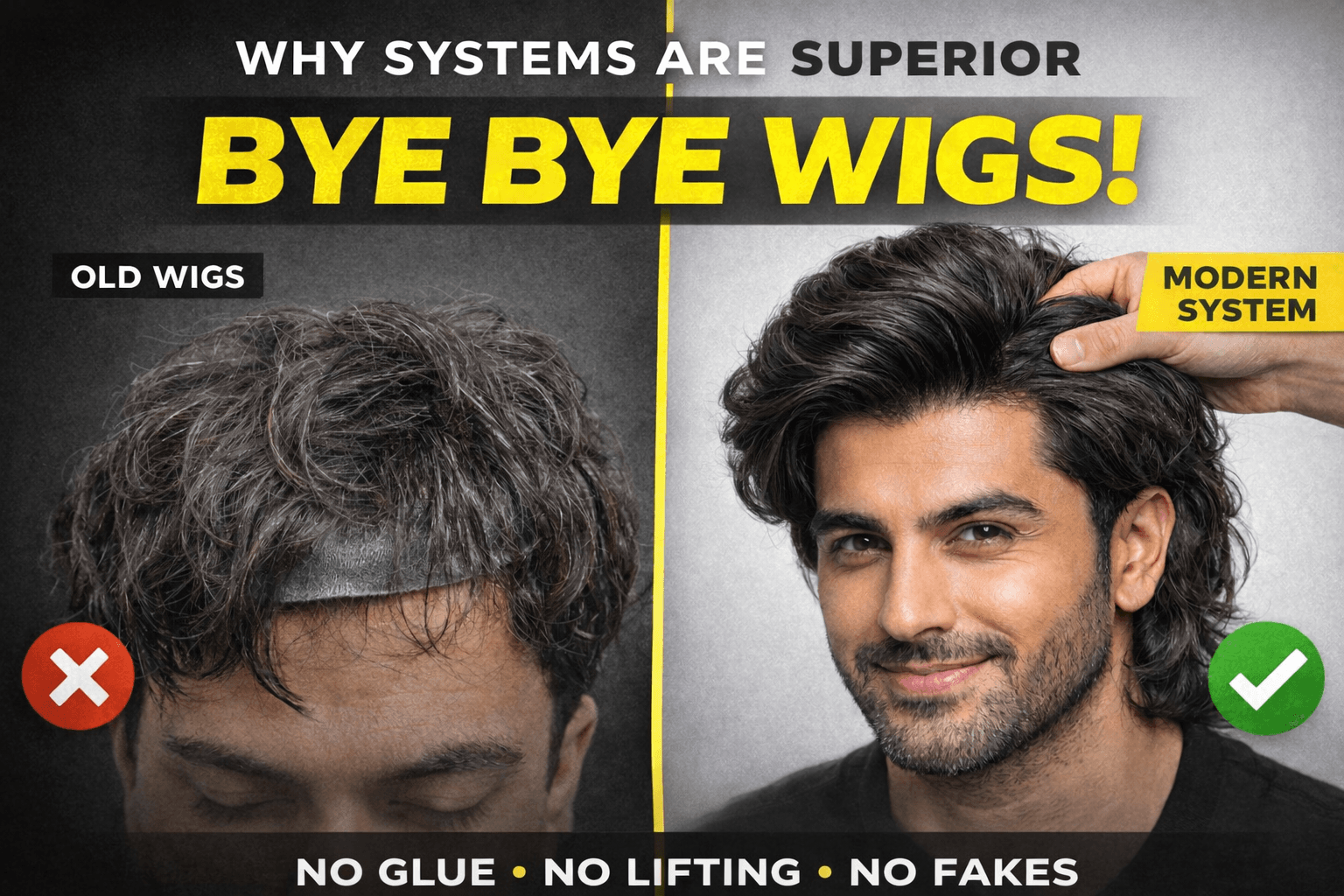 The “Patch Panic” Myth: Why Modern Hair Systems Look Nothing Like Wigs