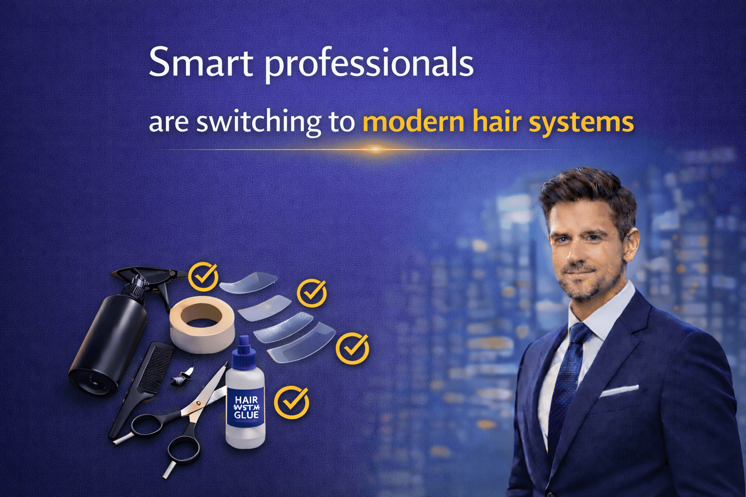 9 Reasons Smart Professionals Are Switching to Modern Hair Systems
