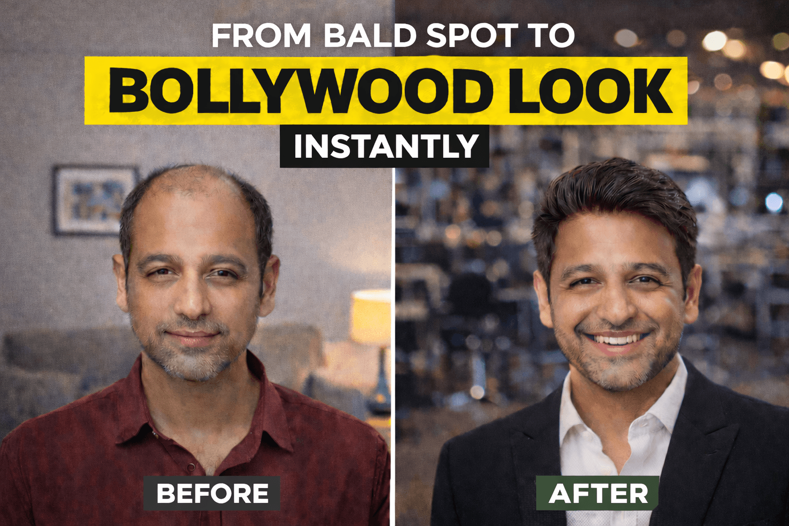 From Bald Spot to Bollywood Look: How Clip-On Systems Create Instant Volume